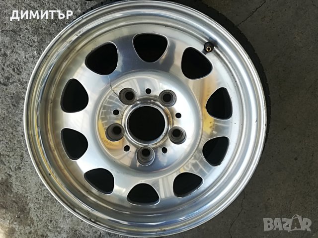 1бр. АЛУМИНИЕВА джанта за BMW 5X120 7J ET47