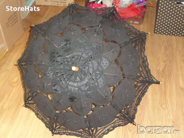 дантелени чадъри, снимка 9 - Сватбени аксесоари - 9256617