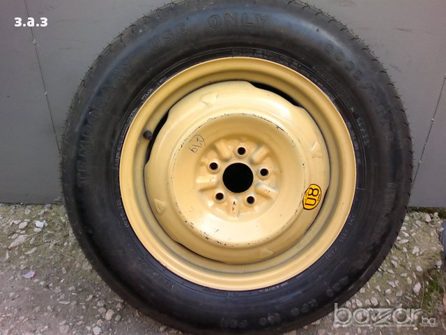 Резервна гума патерица за subaru outback, forester 16, 17 и 18 цола 5x100, снимка 4 - Гуми и джанти - 13534247