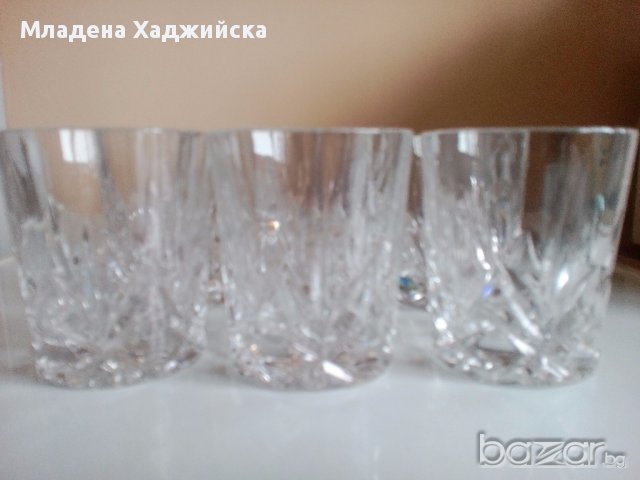 кристални чаши, снимка 1 - Чаши - 13907370