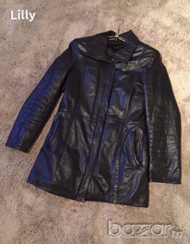 Дамско палто от естествена кожа 