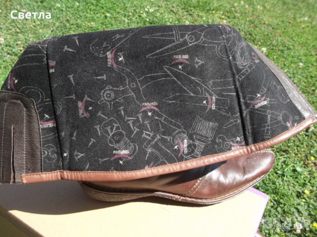 Обувки-Ботуши Pikolinos, естествена кожа, шити, № 41, снимка 3 - Дамски ботуши - 23694059