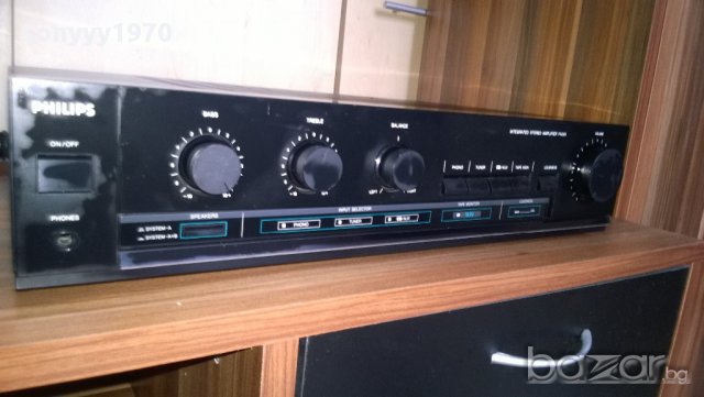philips fa561/00r stereo amplifier-made in japan-внос швеицария, снимка 2 - Ресийвъри, усилватели, смесителни пултове - 8945570