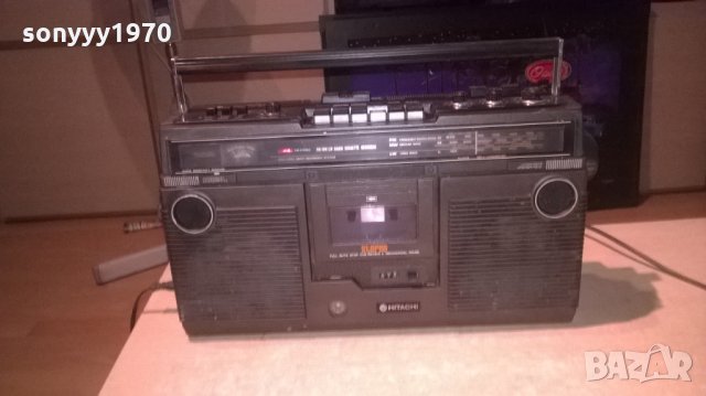 hitachi trk-5280e made in japan-внос швеицария, снимка 4 - Радиокасетофони, транзистори - 26043336