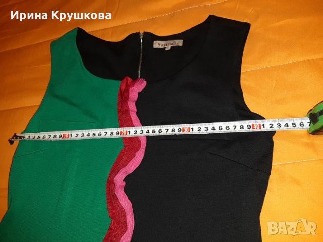 Рокля, сукман от по плътно трико. Много интересен модел, снимка 7 - Рокли - 25594139