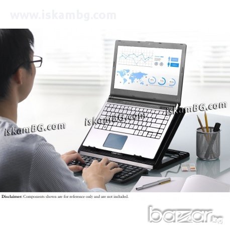 Мултифункционален Охладител за лаптоп от 9 до 17 инча - код: Ergonomic, снимка 6 - Друга електроника - 13473751