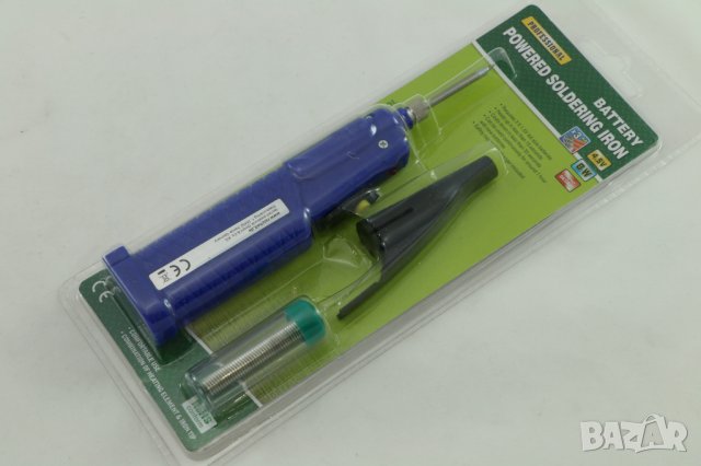 Поялник с батерии 4.5 V / 8 W, внос от Германия, снимка 2 - Поялници и запояване - 25457461