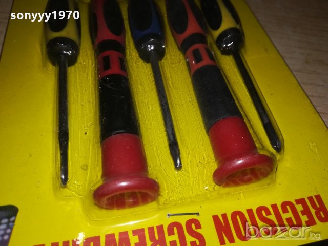 отвертки 5бр-часовникарски/gsm-за финни техники, снимка 10 - Отвертки - 20806325