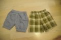Два броя къси панталонки 86см., снимка 1 - Панталони и долнища за бебе - 18937381