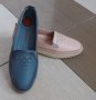 Обувки естествена кожа, два цвята, код 660/ББ1/50, снимка 1 - Дамски ежедневни обувки - 25927010