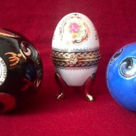 Порцеланови яйца и мраморно, снимка 3 - Антикварни и старинни предмети - 11799912