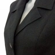 Черно дамско сако с къс ръкав +, снимка 2 - Сака - 17736742