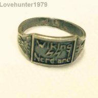 Сребърен пръстен на германската SS дивизия Викинг, снимка 1 - Антикварни и старинни предмети - 10428885
