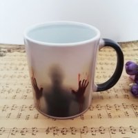 Магическа чаша Зомби подаръчна чаша за чай The walking dead 300ml, снимка 2 - Чаши - 23855292