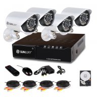 Хард диск 1тб-1800 твл Hd пакет-dvr4 канален+4 камери по ваш избор ,пълна система за видеонаблюдение, снимка 2 - Камери - 9682617