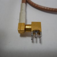 СВЧ кабел с букси за платков монтаж, снимка 3 - Друга електроника - 23054884