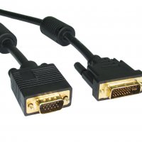 Нов кабел VGA на DVI, 1.5 метра - видео кабели, снимка 1 - Кабели и адаптери - 22230815