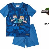 Детска пижама к.р. Minecraft за 6 г. - М1-2, снимка 1 - Детски пижами - 18357374