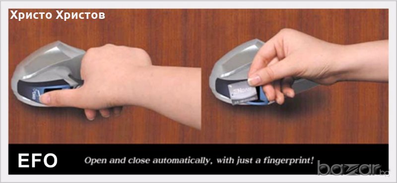 Брава с пръстови отпечатъци BITZZANG, снимка 1