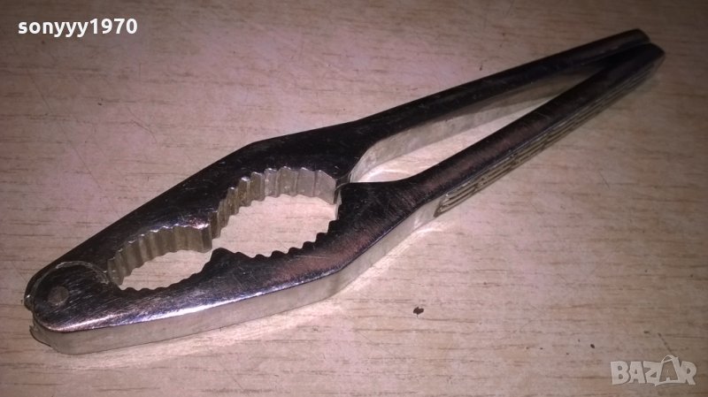 инокс-масив-18см-орехотрошачка-внос швеция, снимка 1