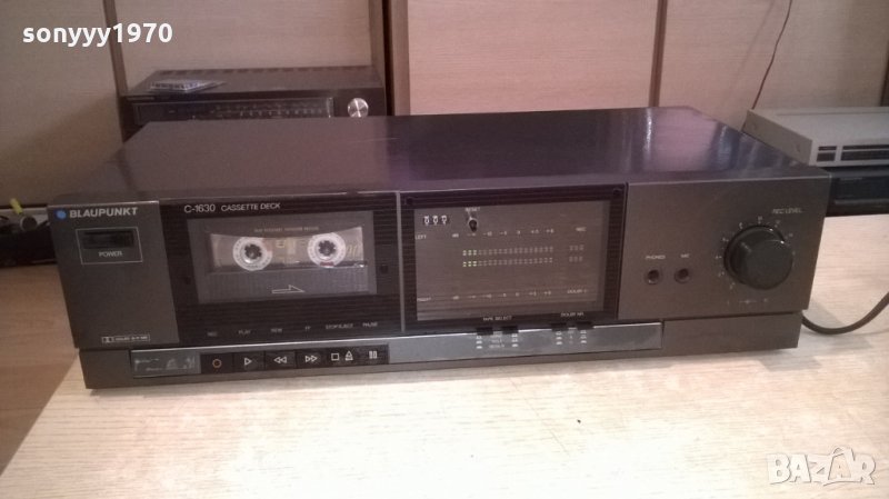 blaupunkt c-1630 deck made in japan-внос швеицария, снимка 1