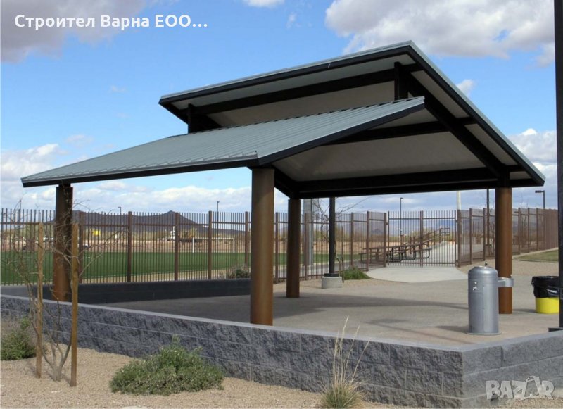 градинска БЕСЕДКА от метал - ШАТРИ от Ковано желязо - ПЕРГОЛИ за заведения, градини, басейни, хотели, снимка 1