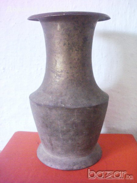 Стара бронзова ваза, снимка 1