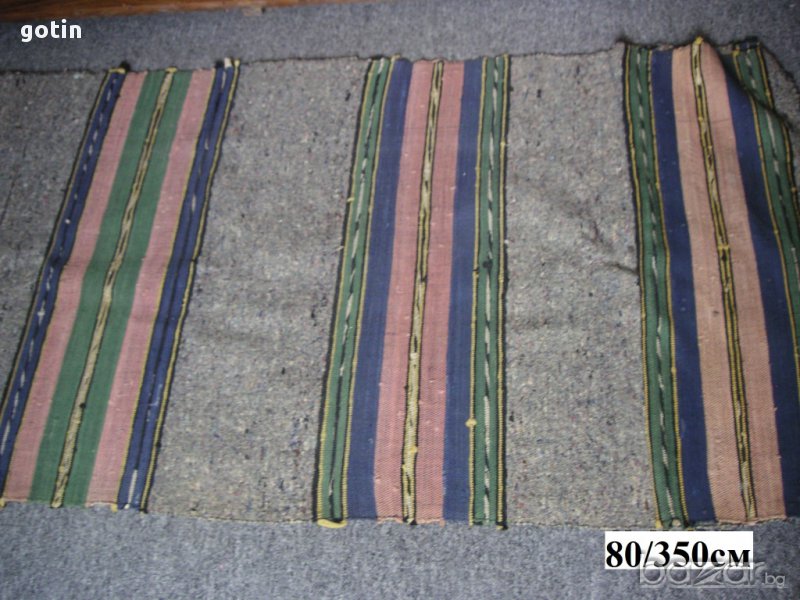 БИТОВИ ЧЕРГИ – РАЗЛИЧНИ пътека ЧЕРГА Винтидж килими килим, снимка 1