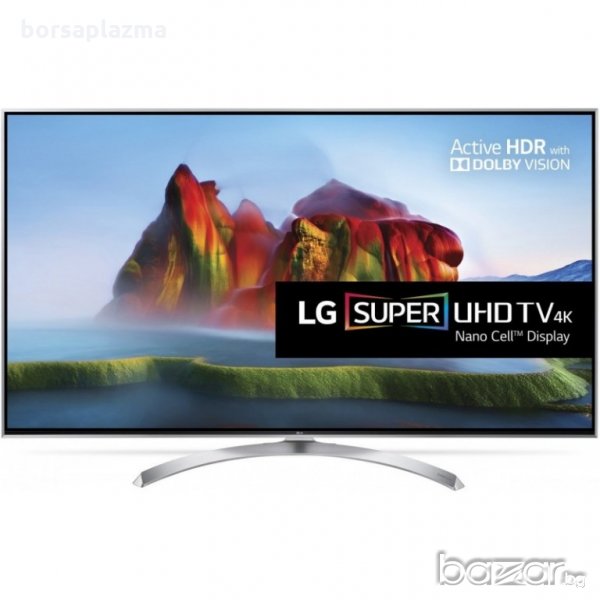 LG 55SJ810V 55" SUPER UHD ELED 3840x2160, DVB-T2/C/S2, 2800PMI, Nano Cell, Active HDR Dolby Vision, , снимка 1
