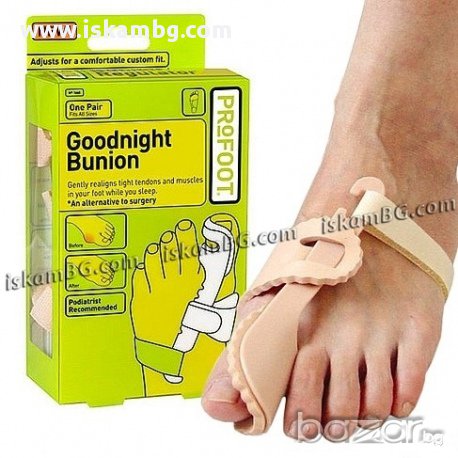 Ортеза за палеца на крака Goodnight Bunion - код 01101, снимка 1