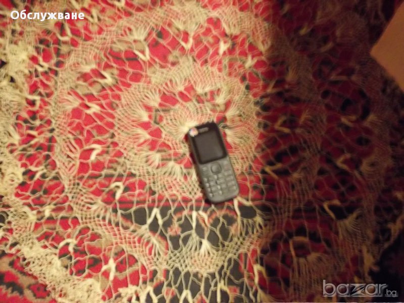 Плетено на 1 кука каре - кръгло, голям размер 💥, снимка 1