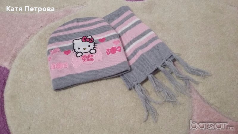 Шал и шапка 3-5г, снимка 1