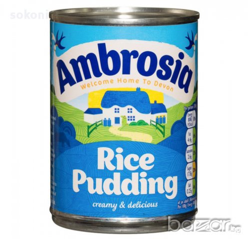 Ambrosia Rice Pudding  / Амброзия Оризов Пудинг 400гр, снимка 1
