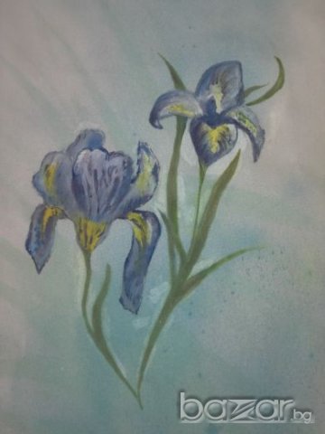 Ръчно рисуван и бродиран тишлайфер, снимка 3 - Декорация за дома - 19371864