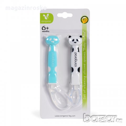 Силиконови лъжици Baby Panda 