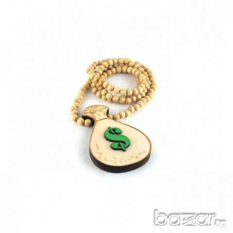  Медальон от дърво 2846 GOODWOOD, снимка 2 - Колиета, медальони, синджири - 6606919