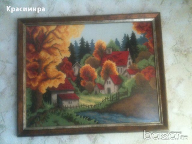 Гоблен"Есен", снимка 2 - Гоблени - 11496673