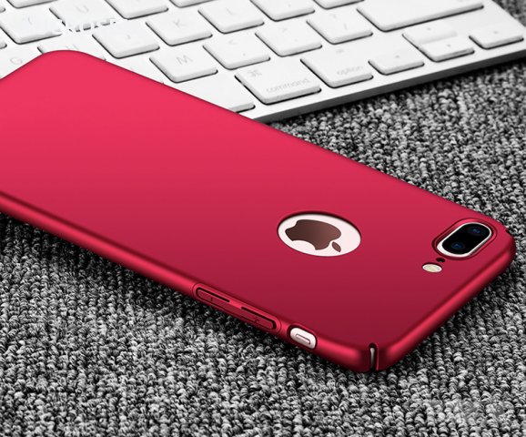 Thin Fit ултра тънък твърд мат кейс за iPhone 7 Plus, 6 Plus, 8 Plus, снимка 11 - Калъфи, кейсове - 23022859