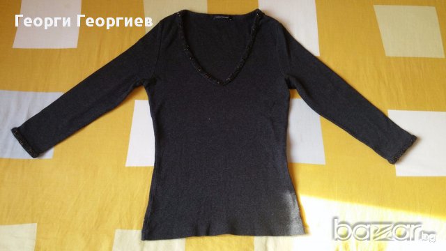 Дамска дизайнерска блуза  Luisa Cerano/Луиза Серано, 100% оригинал, снимка 1 - Блузи с дълъг ръкав и пуловери - 17780592
