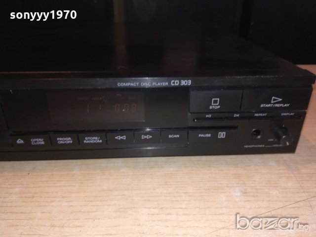 grundig cd303-цд плеър-внос швеицария, снимка 9 - Ресийвъри, усилватели, смесителни пултове - 20898783