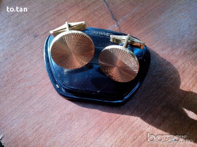 Ретро копчета за ръкавели-позлатени, снимка 3 - Други - 15808764