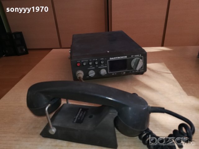 dantronik rt5000s-станция+слушалка-внос швеицария, снимка 12 - Ресийвъри, усилватели, смесителни пултове - 20646652