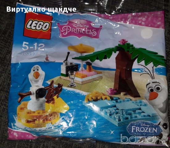 Конструктор Лего - LEGO 30397 Frozen - Лятно забавление с Олаф, снимка 1 - Конструктори - 17852763