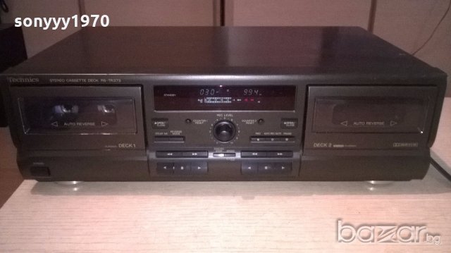 technics rs-tr373 deck-made in japan-внос швеицария, снимка 11 - Ресийвъри, усилватели, смесителни пултове - 18413443