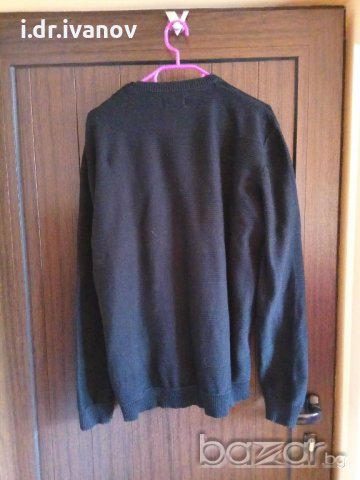 Jack & Jones черна мъжка блуза , снимка 2 - Блузи - 20692752