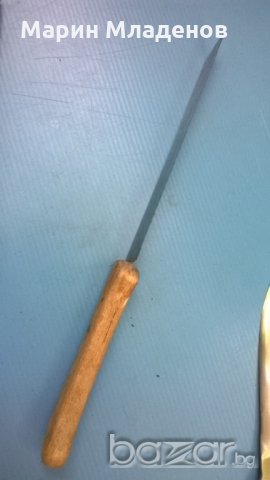 Стар кухненски нож Solingen, снимка 4 - Антикварни и старинни предмети - 19262894