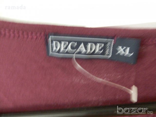 нова блуза Decade XL, снимка 2 - Блузи с дълъг ръкав и пуловери - 11494892