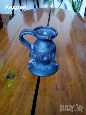 Керамичен свещник, снимка 3 - Други ценни предмети - 24304437