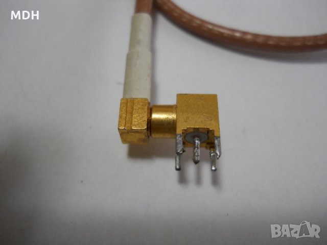 СВЧ кабел с букси за платков монтаж, снимка 3 - Друга електроника - 23054884
