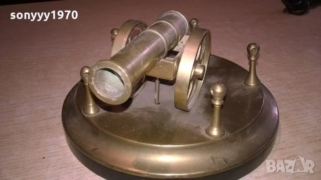 топ/оръдие-мед/месинг-ретро колекция-17х8см, снимка 7 - Колекции - 22197928